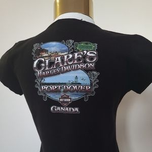 Harley-Davidson - Port Dover Black Tee - Size M